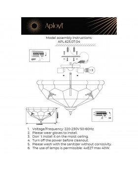 Люстра потолочнаяAploytAPL.625.07.04-foto12