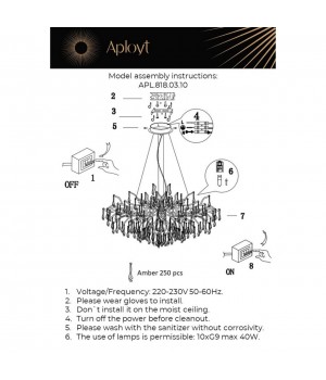 Люстра подвесная Aployt APL.818.03.10-foto17