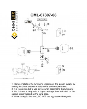 Люстра потолочнаяOmniluxOML-67807-08-foto11