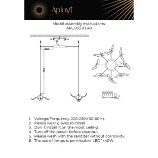 Люстра подвесная Aployt APL.033.03.40-foto16