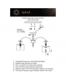 Люстра потолочнаяAploytAPL.714.07.06-foto16