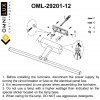 Светильник настенный (Бра)OmniluxOML-29201-12