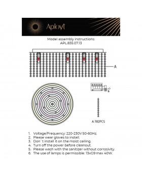 Люстра потолочнаяAploytAPL.835.07.13-foto18