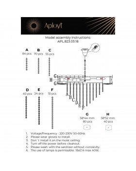 Люстра подвеснаяAploytAPL.823.03.18-foto15