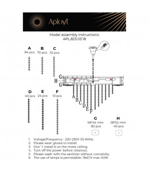 Люстра подвеснаяAploytAPL.823.03.18-foto15