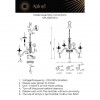 Люстра подвеснаяAploytAPL.628.03.12