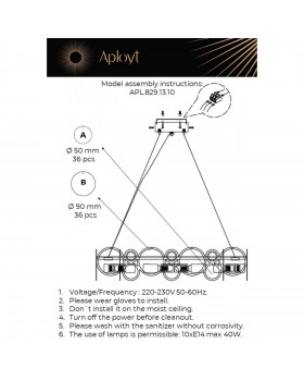 Люстра подвеснаяAploytAPL.829.13.10-foto16