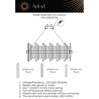Люстра подвеснаяAploytAPL.028.03.102-foto20