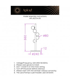 Настольная лампаAploytAPL.622.04.05-foto12