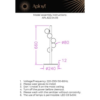 Настольная лампаAploytAPL.622.04.05-foto12