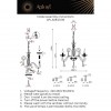 Люстра подвеснаяAploytAPL.628.03.06