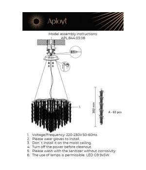 Люстра подвесная Aployt APL.844.03.08-foto18