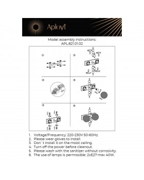 Светильник настенный (Бра)AploytAPL.821.01.02-foto16
