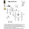 Светильник настенный (Бра) Omnilux OML-67701-01