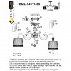 Люстра потолочнаяOmniluxOML-54117-03