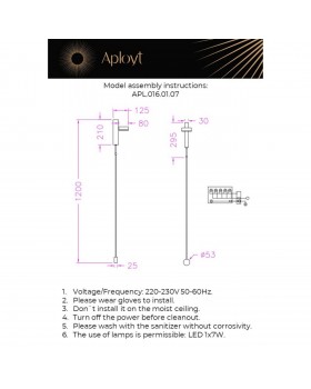 Светильник настенный (Бра)AploytAPL.016.01.07-foto16