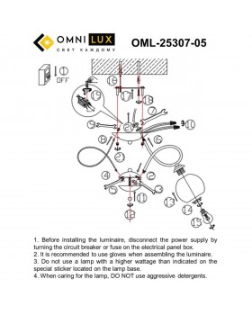 Люстра потолочнаяOmniluxOML-25307-05-foto8