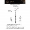 Люстра подвеснаяAploytAPL.716.13.08