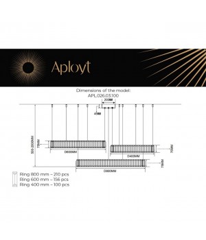 Люстра подвеснаяAploytAPL.026.03.100-foto17