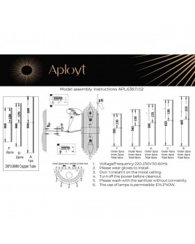 Светильник настенный (Бра)AploytAPL.638.11.02-foto12