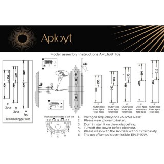 Светильник настенный (Бра)AploytAPL.638.11.02-foto12