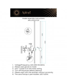 Светильник настенный (Бра)AploytAPL.0124.01.20-foto13