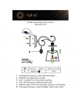Светильник настенный (Бра)AploytAPL.620.11.01-foto18