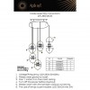 Люстра потолочная Aployt APL.860.06.30