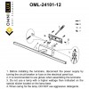 Светильник настенный (Бра)OmniluxOML-24101-12