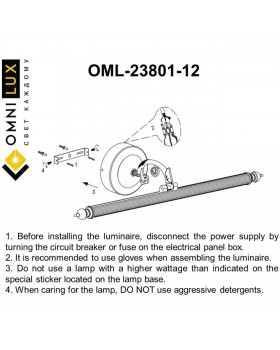 Светильник настенный (Бра)OmniluxOML-23801-12-foto6