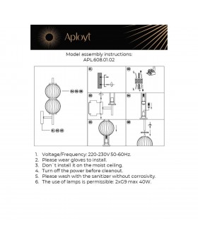Светильник настенный (Бра)AploytAPL.608.01.02-foto15