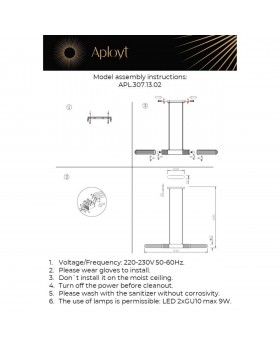 Люстра подвесная Aployt APL.307.13.02-foto16