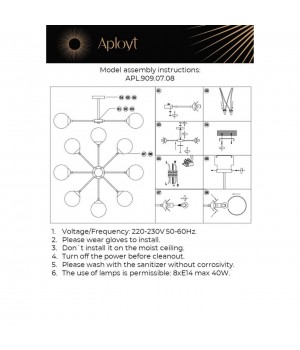 Люстра потолочнаяAploytAPL.909.07.08-foto16