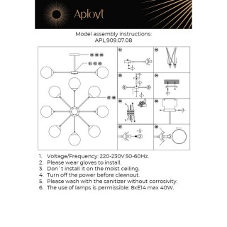 Люстра потолочнаяAploytAPL.909.07.08-foto16
