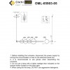 Люстра подвесная Omnilux OML-65903-05