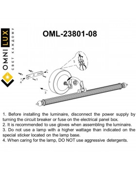 Светильник настенный (Бра)OmniluxOML-23801-08-foto5