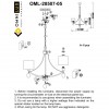 Люстра подвеснаяOmniluxOML-28507-05