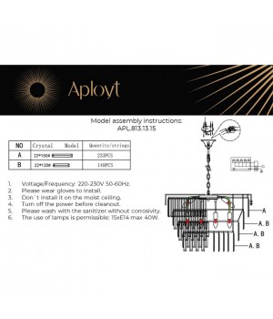 Люстра подвеснаяAploytAPL.813.13.15-foto14