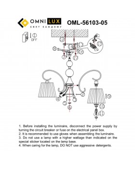 Люстра потолочнаяOmniluxOML-56103-05-foto9