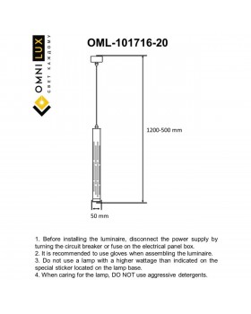 Светильник подвеснойOmniluxOML-101716-20-foto6
