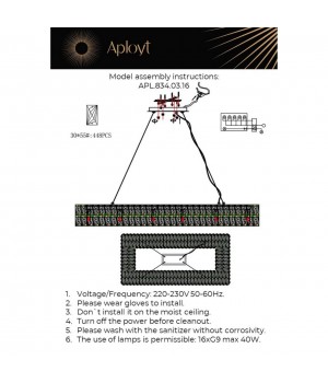 Люстра подвесная Aployt APL.834.03.16-foto20