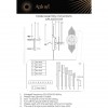 Светильник настенный (Бра)AploytAPL.640.01.03