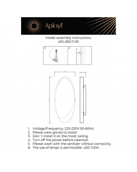 Светильник настенный (Бра) Aployt APL.650.11.05-foto12