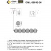 Люстра подвесная Omnilux OML-68803-06