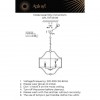Люстра подвеснаяAploytAPL.727.06.06