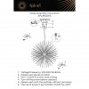 Люстра подвеснаяAploytAPL.816.03.15