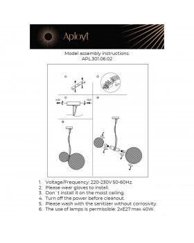 Светильник подвеснойAploytAPL.301.06.02-foto10