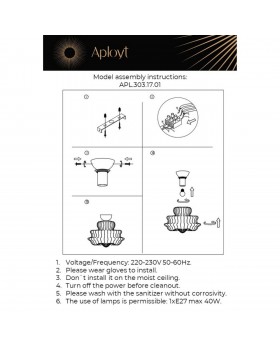 Люстра потолочнаяAploytAPL.303.17.01-foto12