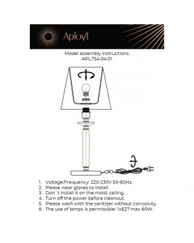 Настольная лампаAploytAPL.754.04.01-foto17