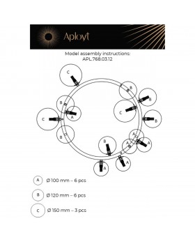 Люстра подвеснаяAploytAPL.768.03.12-foto17